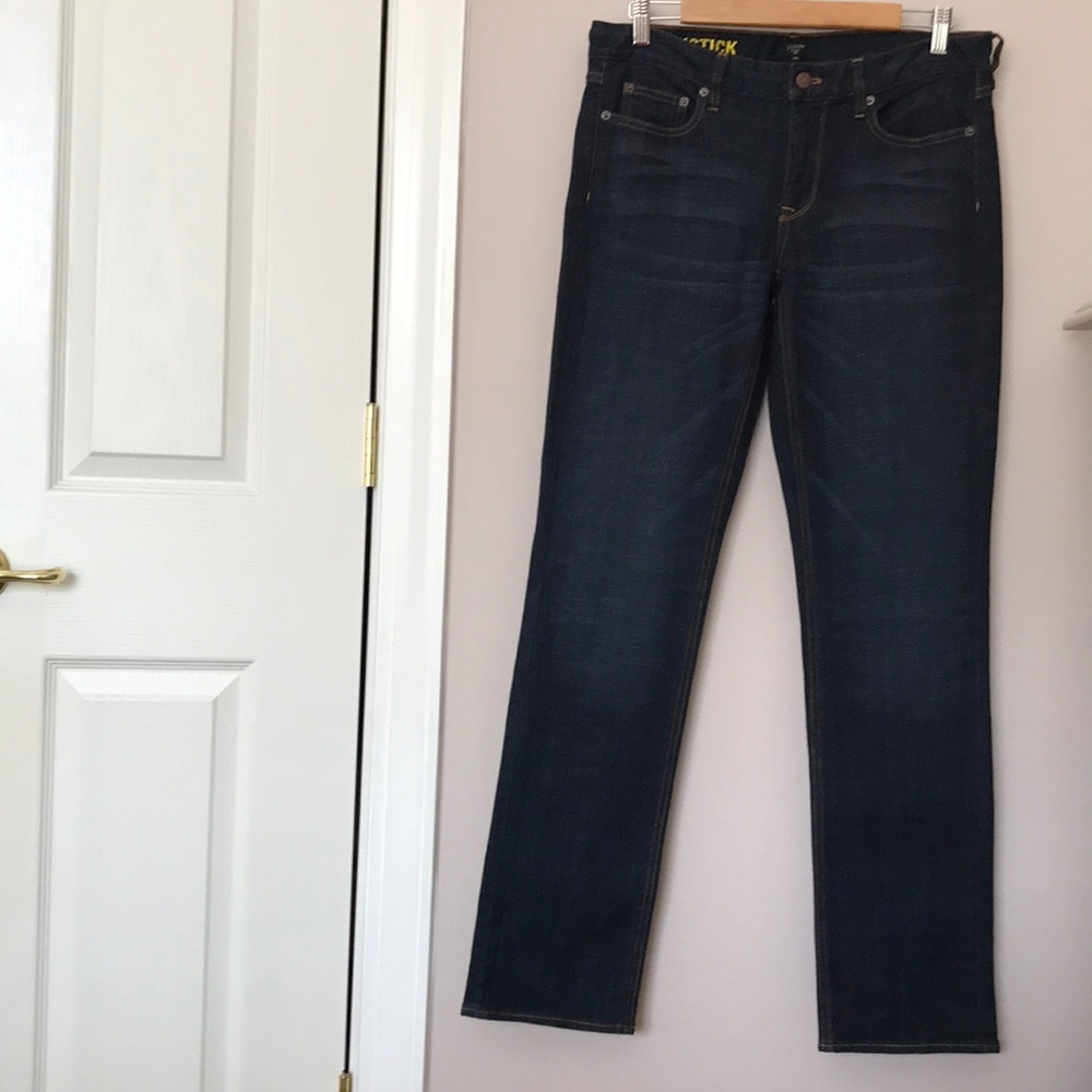 J Crew Matchstick Straight Jeans